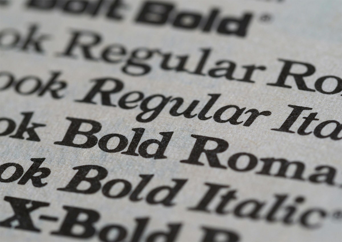 Typografie – Schriftarten, Pairing und Lesbarkeit 1 Schriftsatz ist Typografie - Werbeagentur mediendiele