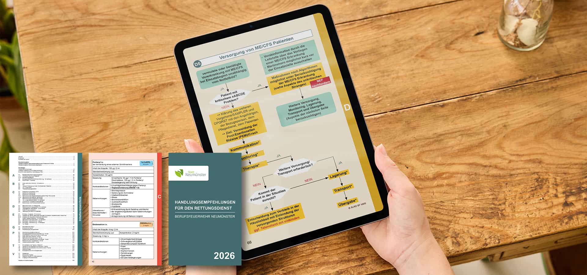 mediendiele: Broschüre für Berufsfeuerwehr Neumünster