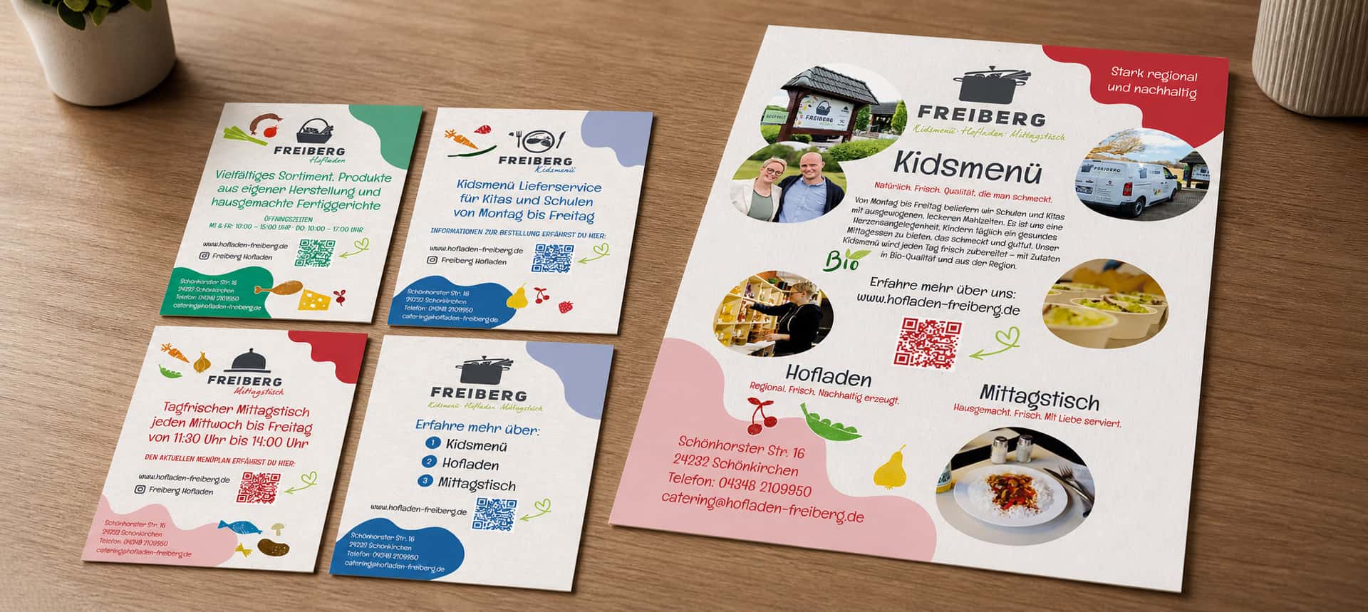 Referenz Hofladen Freiberg von der Werbeagentur mediendiele