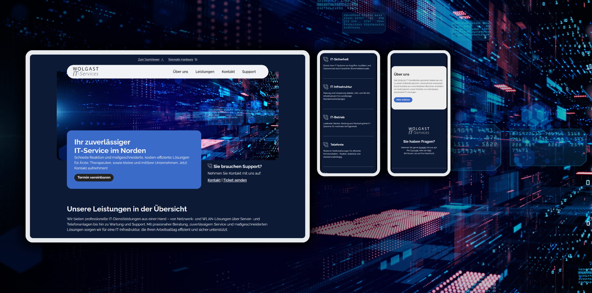 Webdesign IT-Unternehmen - von der Werbeagentur mediendiele