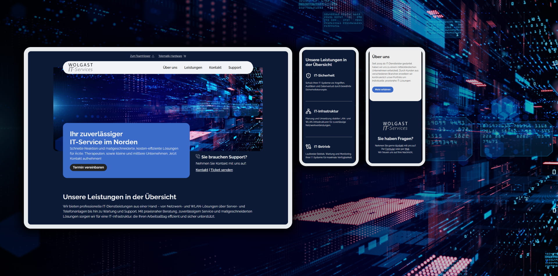 Webdesign IT-Unternehmen - von der Werbeagentur mediendiele